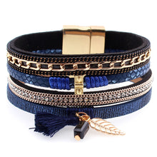 Charger l&#39;image dans la galerie, Tassel magnetic clasp bracelet