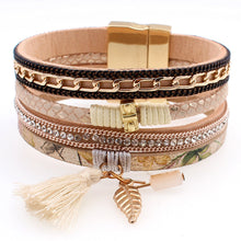 Charger l&#39;image dans la galerie, Tassel magnetic clasp bracelet