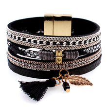 Charger l&#39;image dans la galerie, Tassel magnetic clasp bracelet