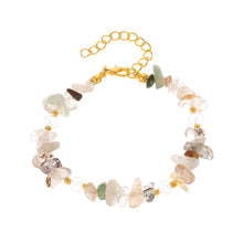 Charger l&#39;image dans la galerie, Women&#39;s Natural Crystal Shaped Gravel Bracelet