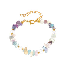 Charger l&#39;image dans la galerie, Women&#39;s Natural Crystal Shaped Gravel Bracelet