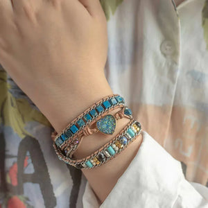 Bracelet Giovanella ™ Bleu Opale