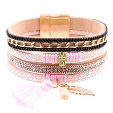 Charger l&#39;image dans la galerie, Tassel magnetic clasp bracelet