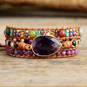 Bracelet Giovanella ™ Chance & Amethyste _vue 2