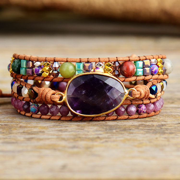 Bracelet Giovanella ™ Chance & Amethyste _vue 2