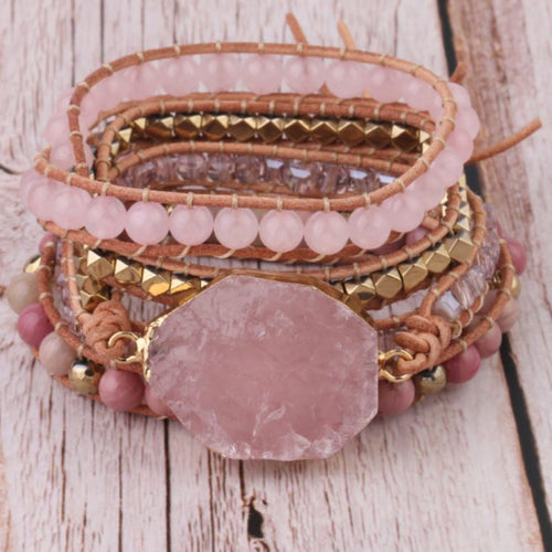 Bracelet Giovanella ™ Ecrin de poudre Rose