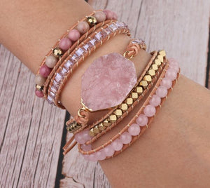 Bracelet Giovanella ™ Ecrin de poudre Rose